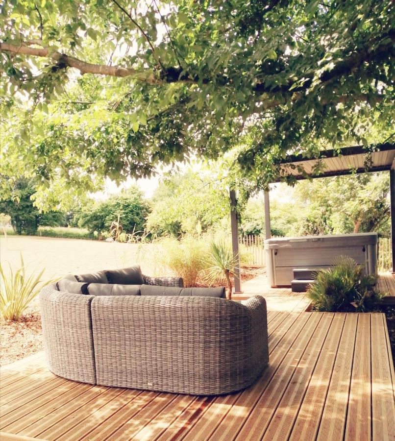 אברנשה Le Domaine De Pivette Chambre Climatisee Et Insolite Avec Terrasse Privative מראה חיצוני תמונה