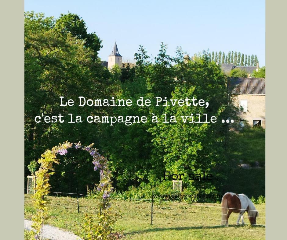 אברנשה Le Domaine De Pivette Chambre Climatisee Et Insolite Avec Terrasse Privative מראה חיצוני תמונה
